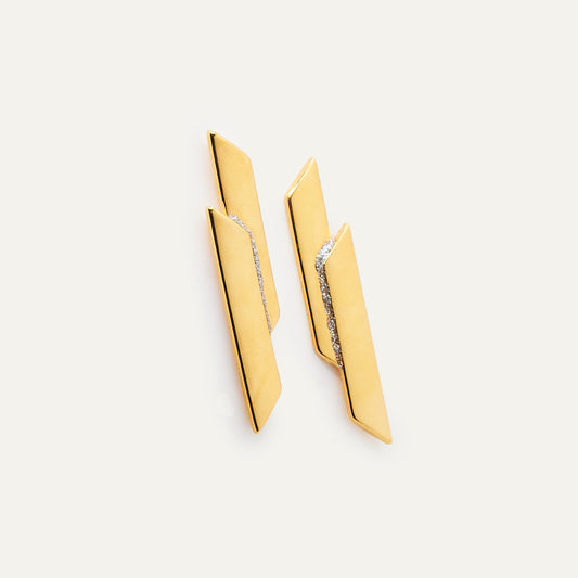 Pendientes Laia Purpurina | OMI Touch Joyas