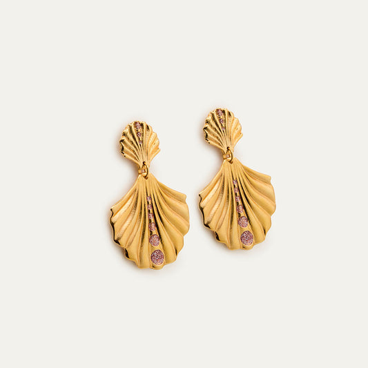 Pendientes Menorca Rosa