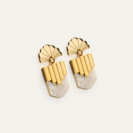 Pendientes Metrópolis | OMI Touch joyas