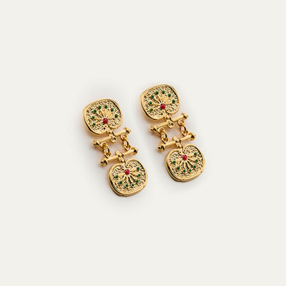 Pendientes Pendulo mini multi