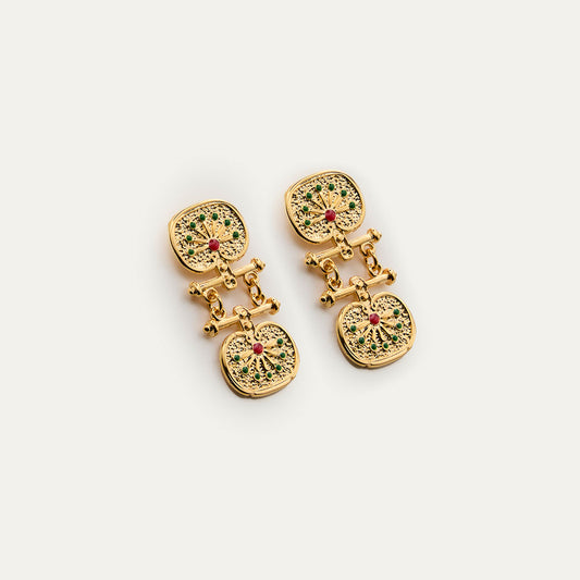 Pendientes Pendulo mini multi