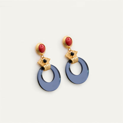 Pendientes Sicilia Gris