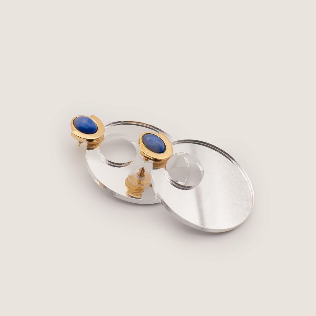 Pendientes Londres XL plata | OMI Touch Joyas