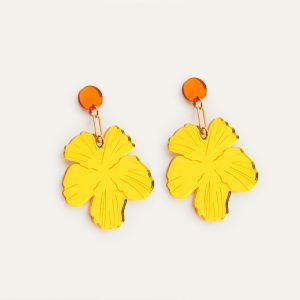Pendiente Taiti Amarillo | OmiTouch Joyas